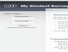 Tablet Screenshot of mystudentsurveys.com